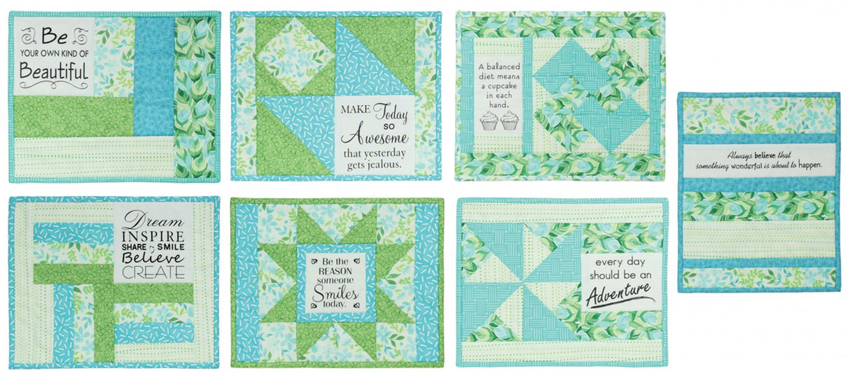 Inspirational Mug Mats -- Uplifting