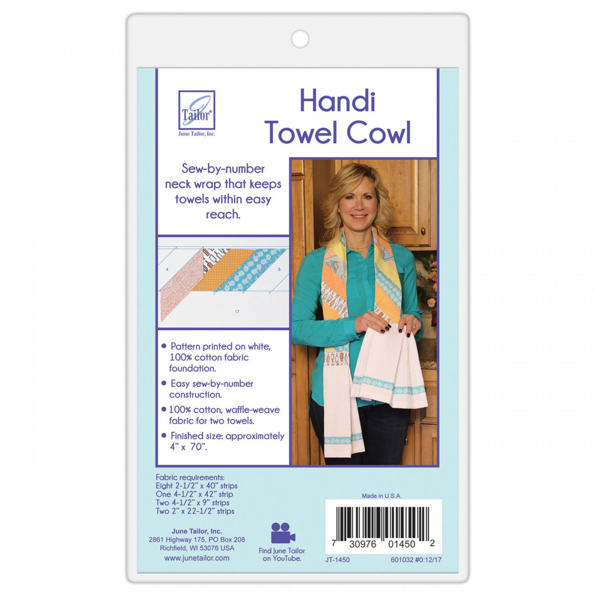 Handi Towel Cowl Quilting Patterns Quilting Books Patterns and Notions