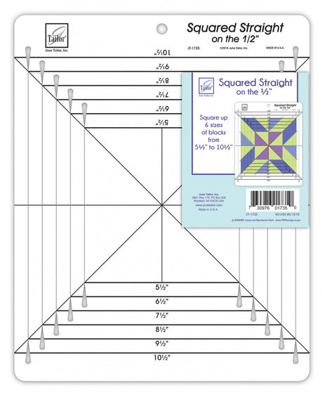 Squared Straight on the 1/2in Ruler