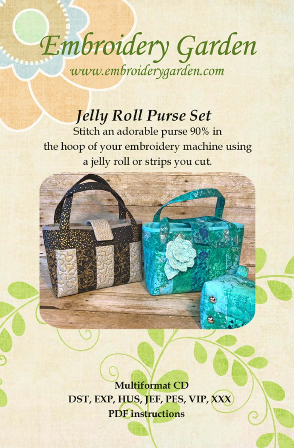 Jelly Rolls Purse Set