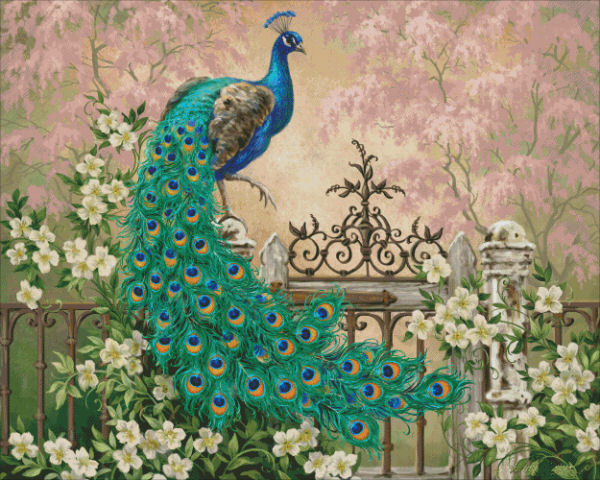 Jewel Of The Garden Two Cross Stitch By Dona Gelsinger