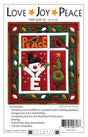 LOVE JOY PEACE Wall Quilt Kit