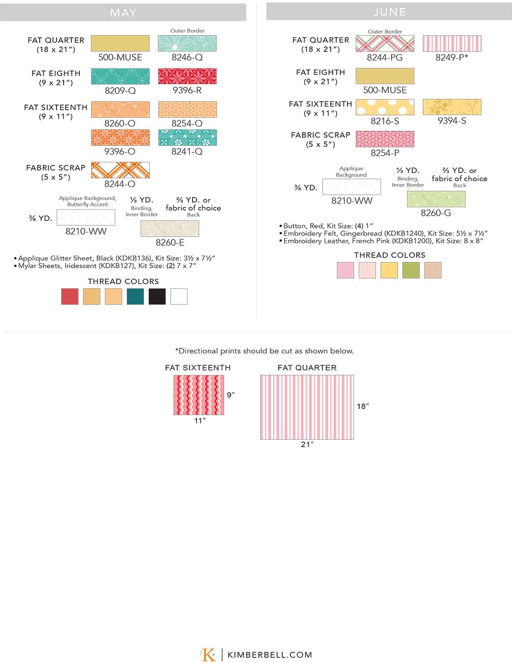 Kimberbell Cuties Volume 2 Jan-June Pattern by Kimberbell