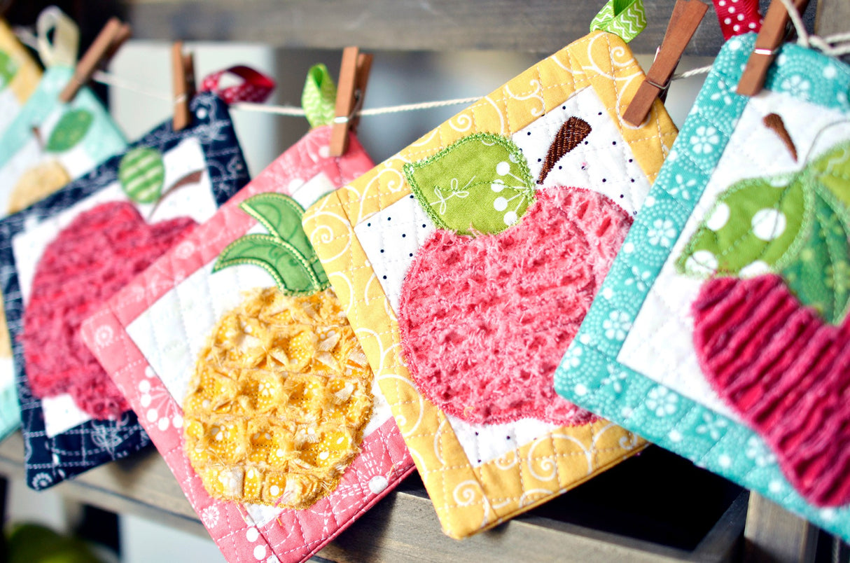 That's Sew Chenille: Fruit Stand Hot Pads