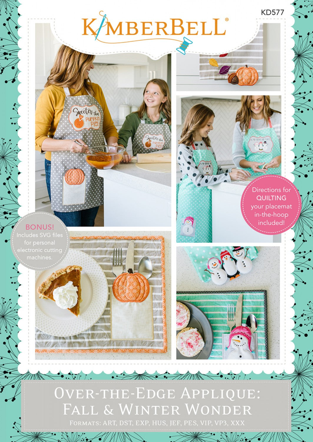 Over The Edge Applique Fall and Winter Wonder