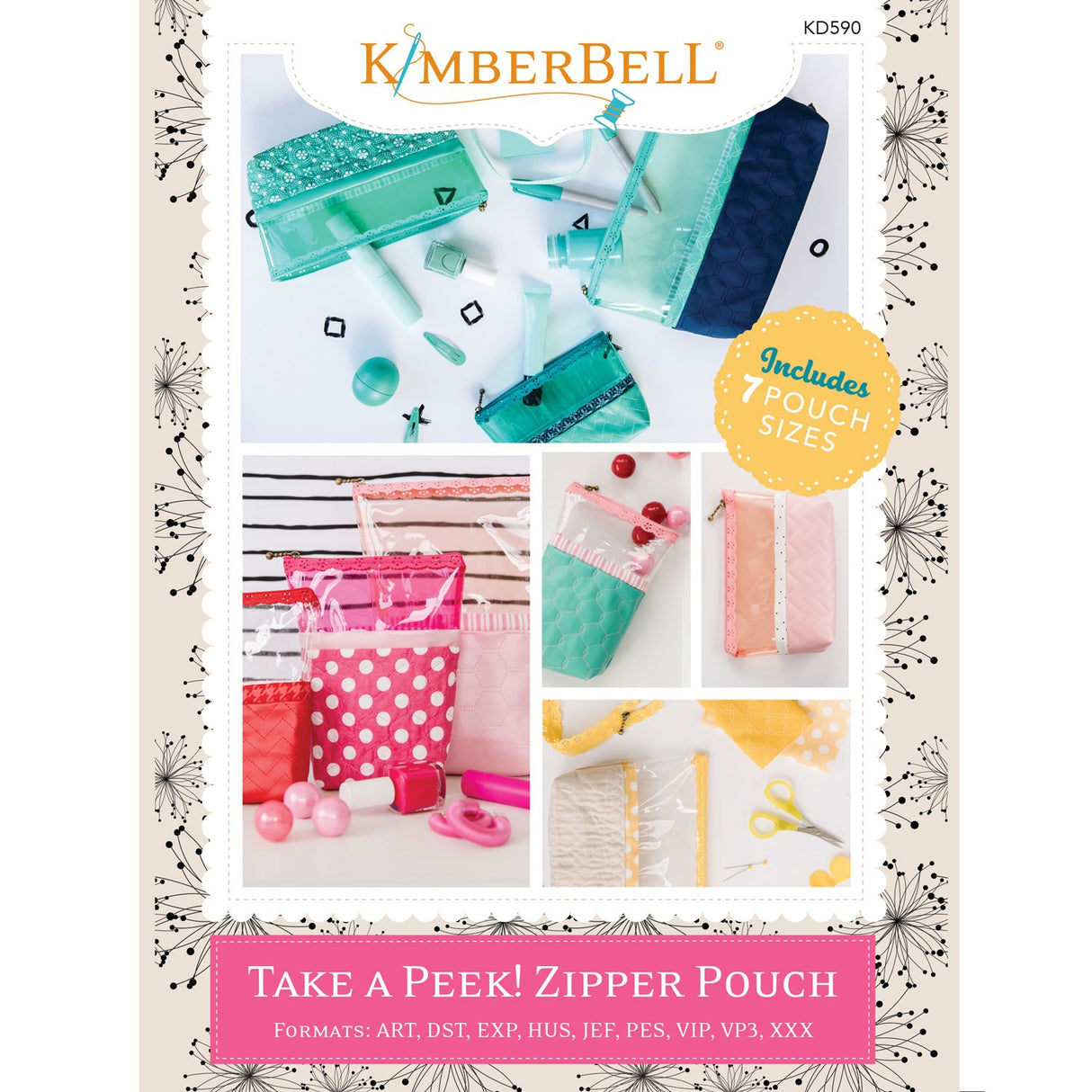 Take a Peek Zipper Pouch CD