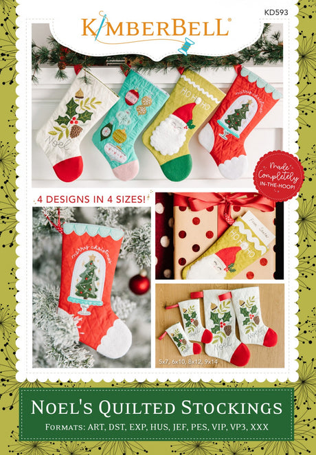 Noel's Quilted Stockings