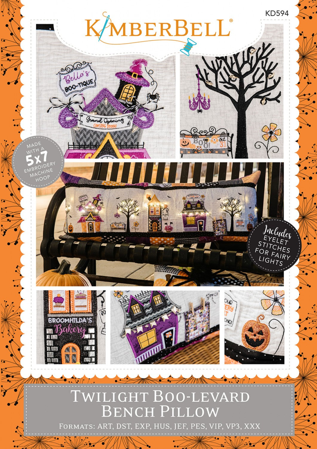 Twilight Boo-levard Bench Pillow - ME