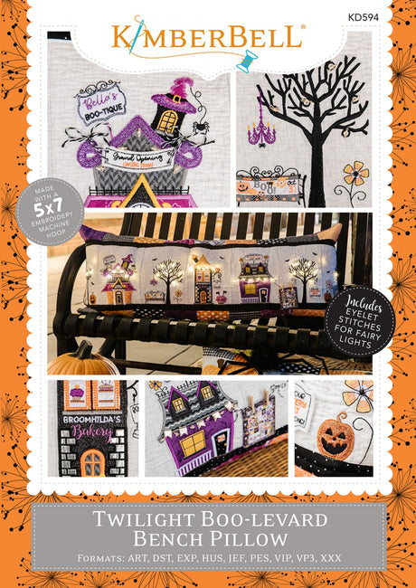Twilight Boo-levard Bench Pillow - ME
