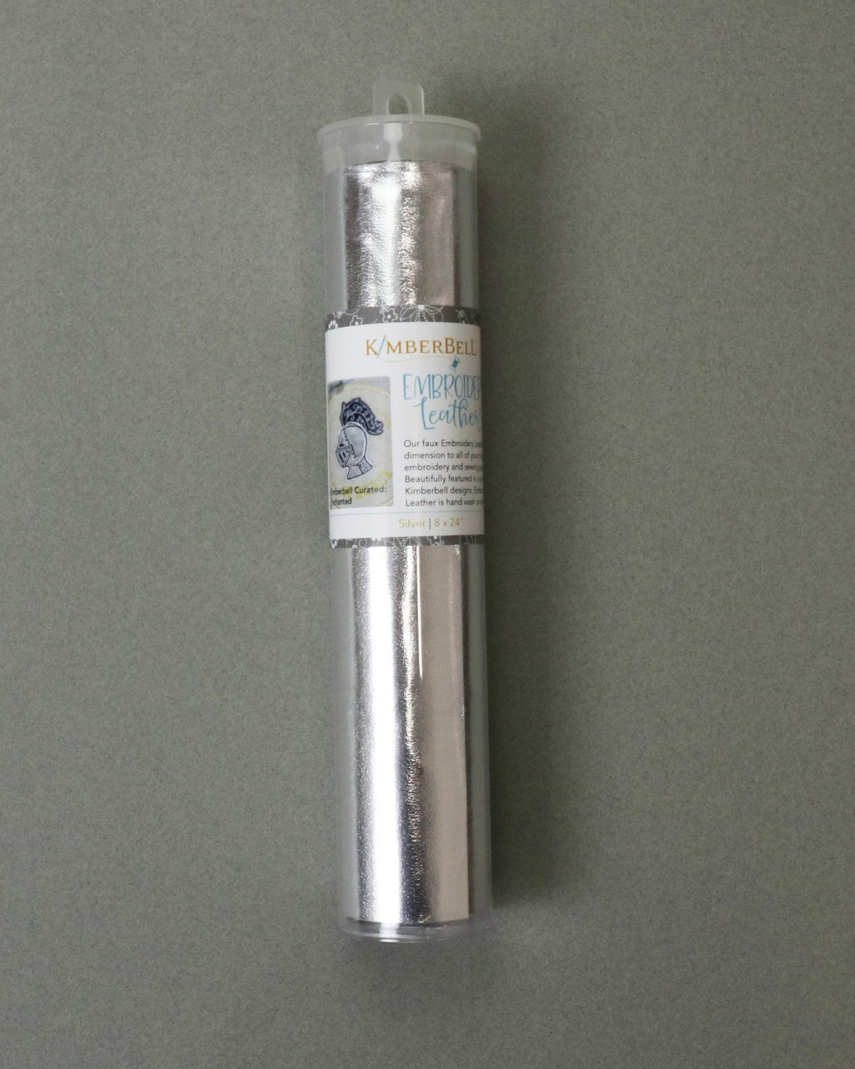 Embroidery Leather Silver