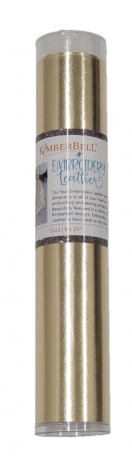 Embroidery Leather Gold