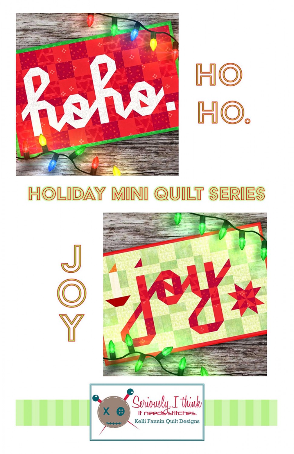 HoHo Joy Mini Quilt Series Quilt Pattern
