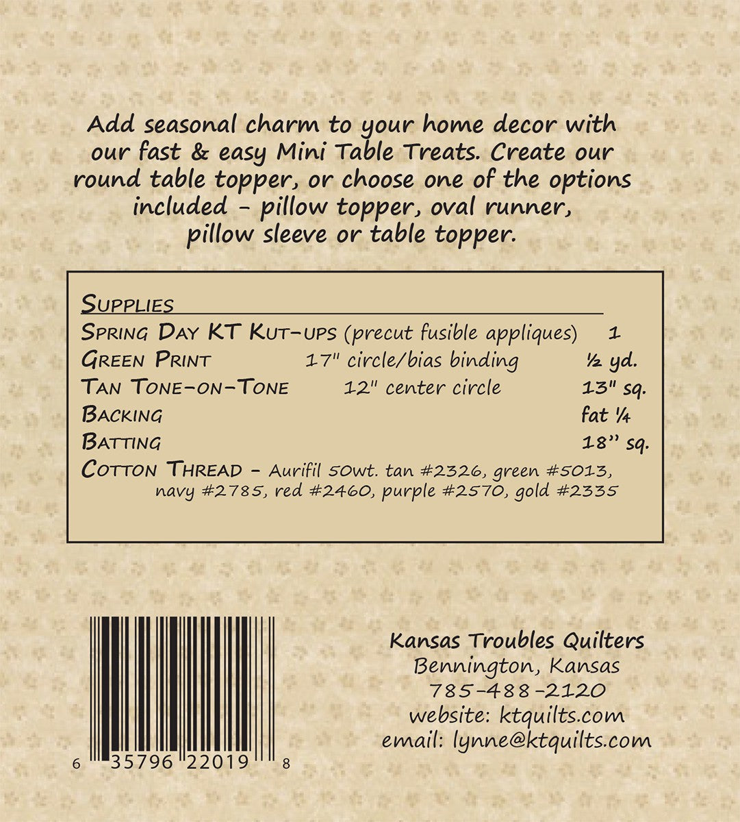 Spring Day Mini Table Treat