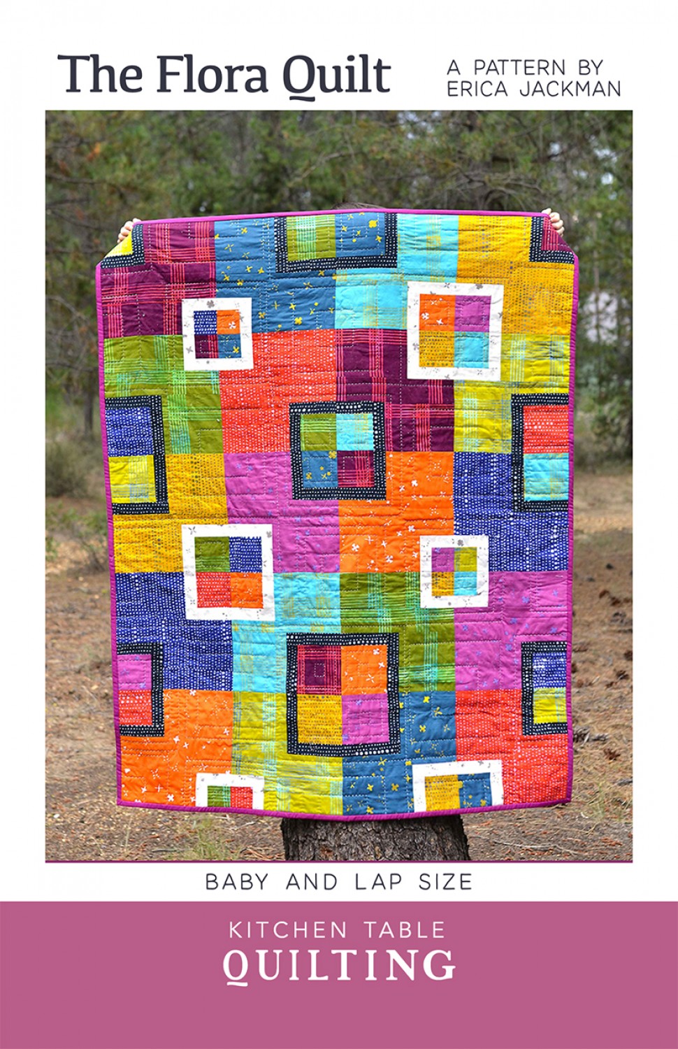 The Flora Quilt Pattern by Kitchen Table Quilting