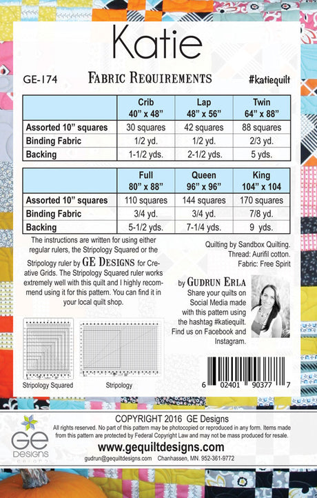 Katie Quilt Pattern