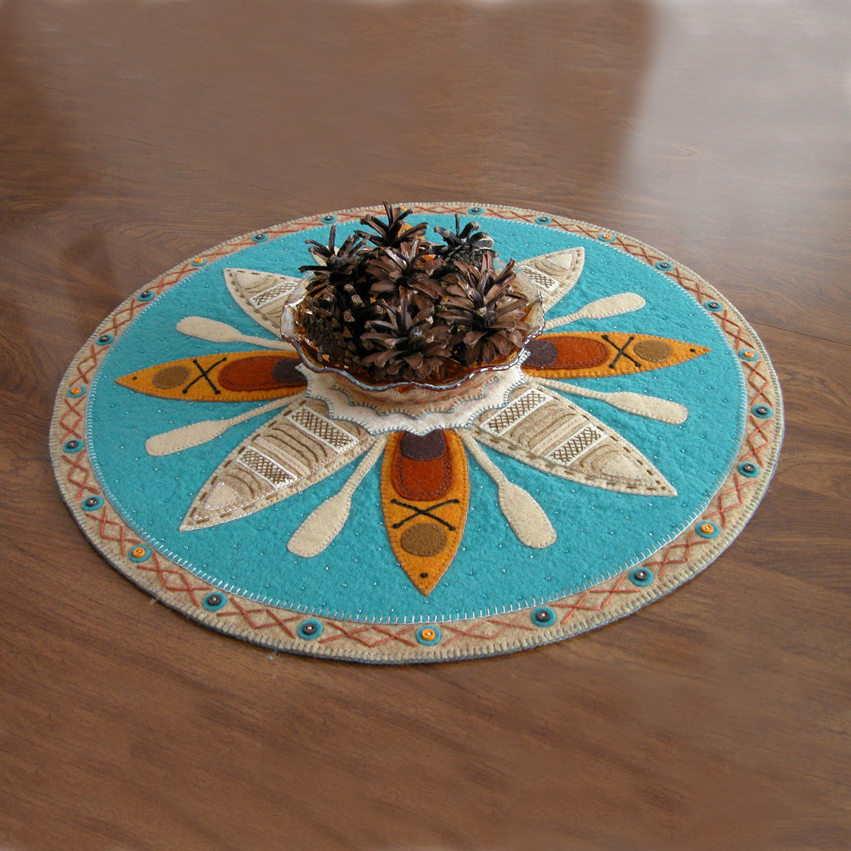 Kayaks and Canoes Table Topper