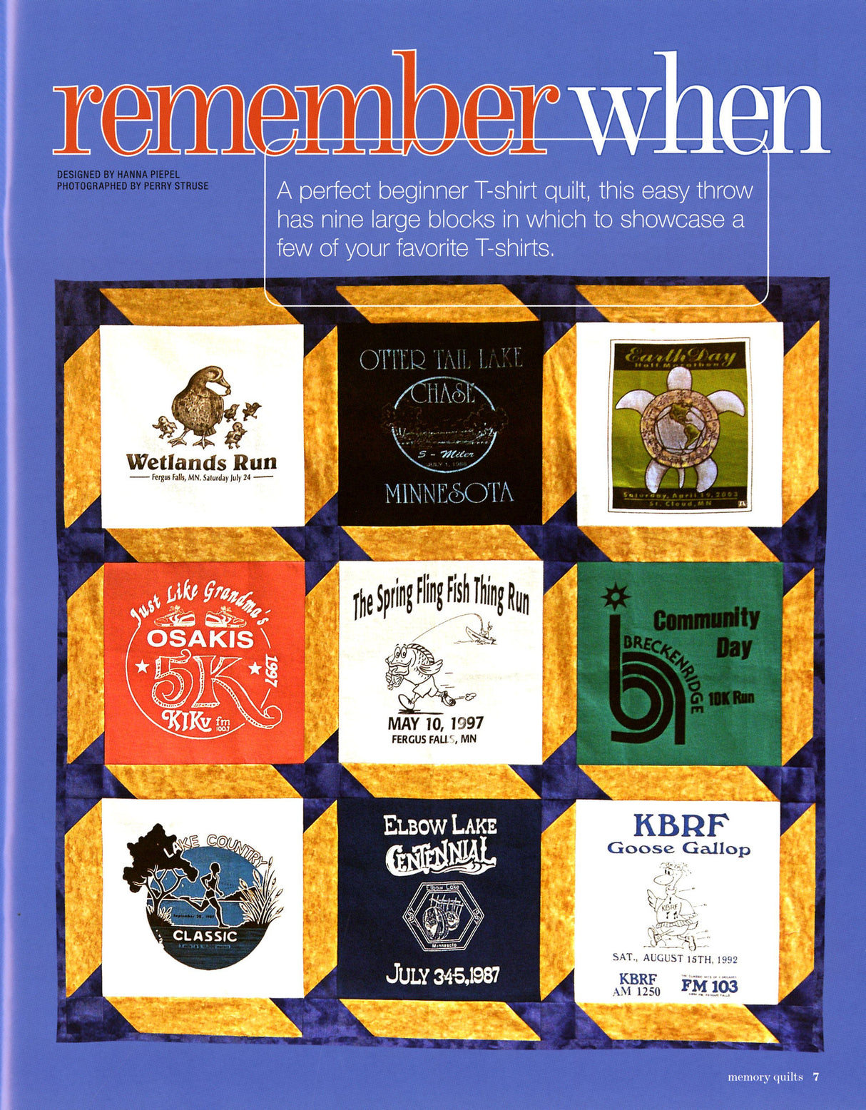 Better Homes & Gardens Memory Quilts