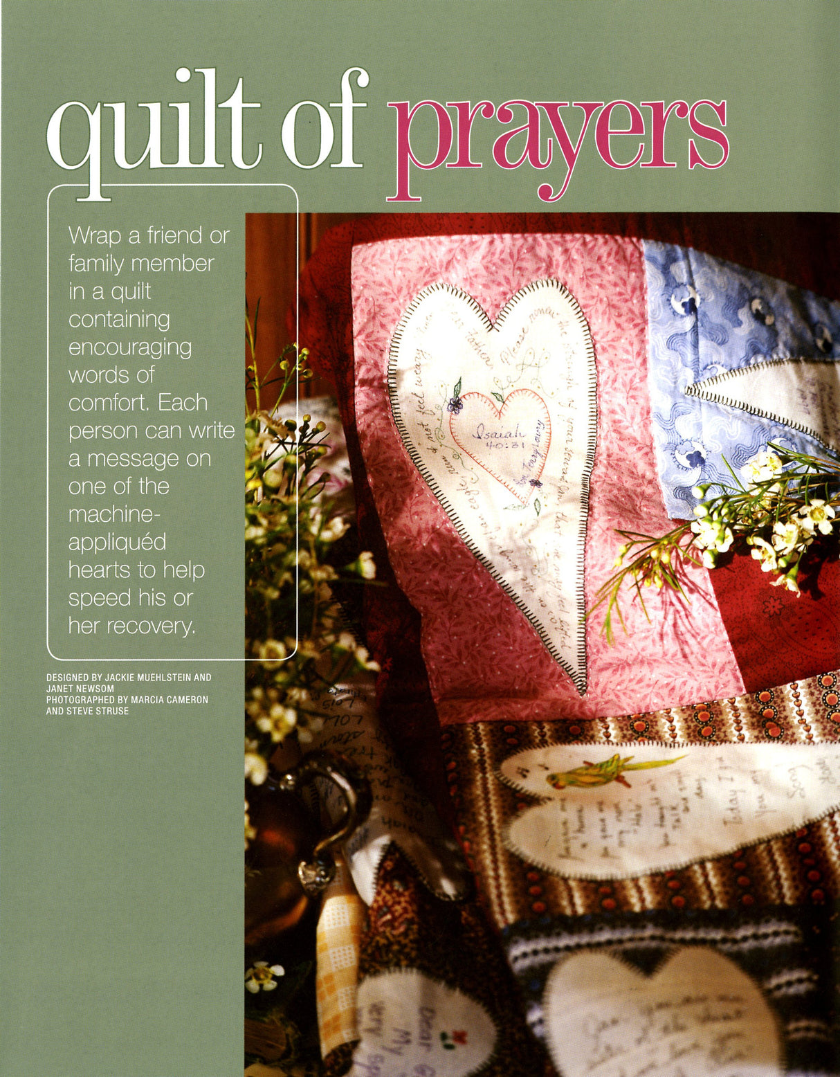 Better Homes & Gardens Memory Quilts