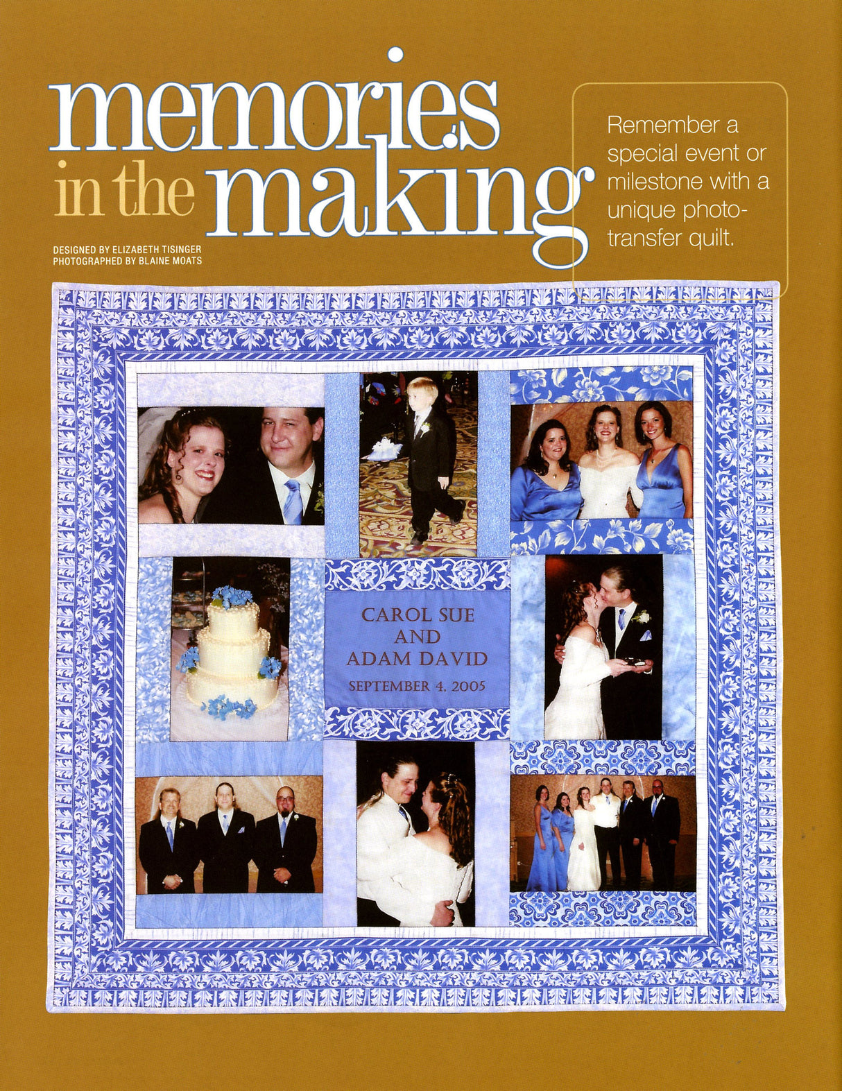 Better Homes & Gardens Memory Quilts