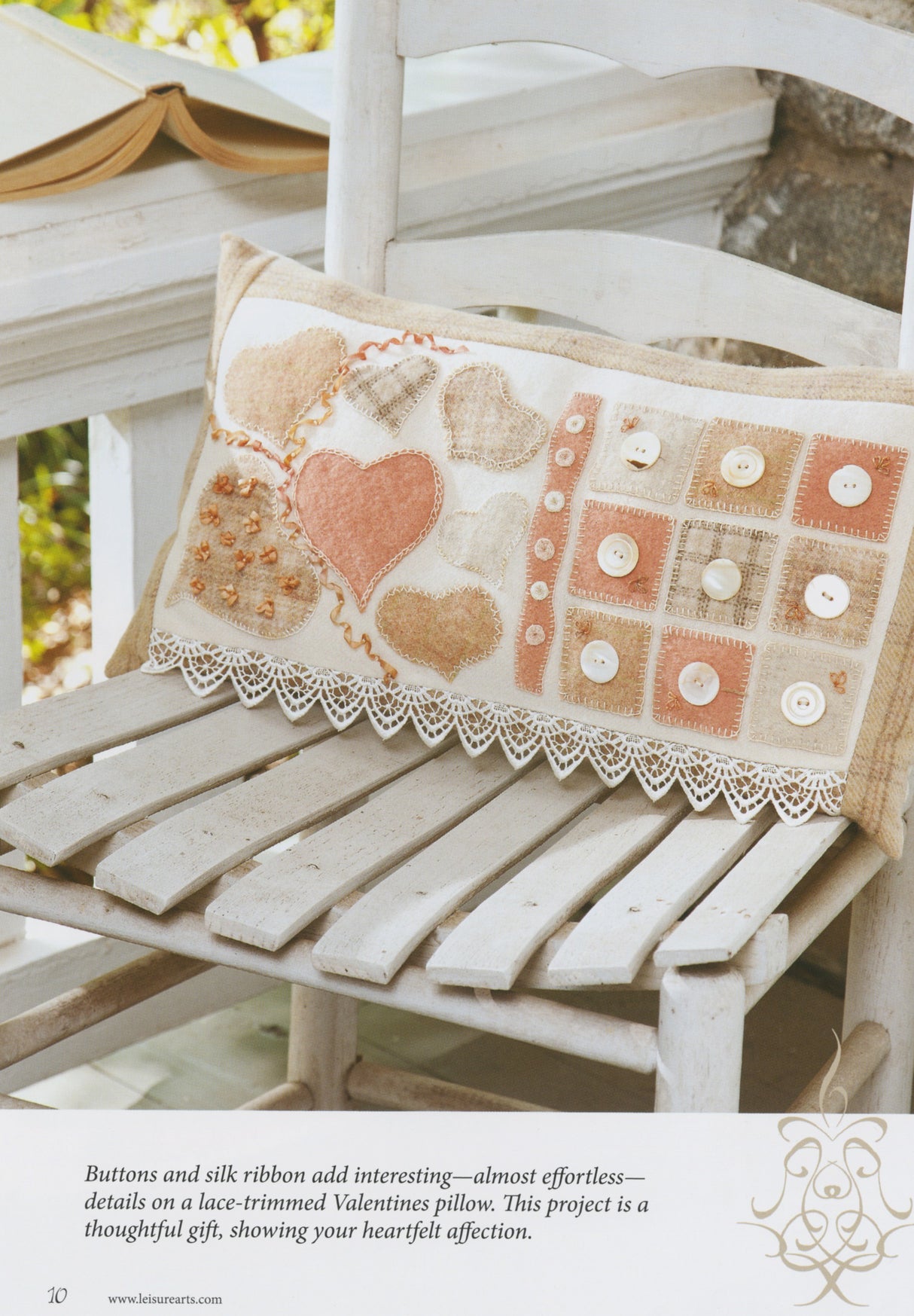 Cozy Wool Applique Pillows