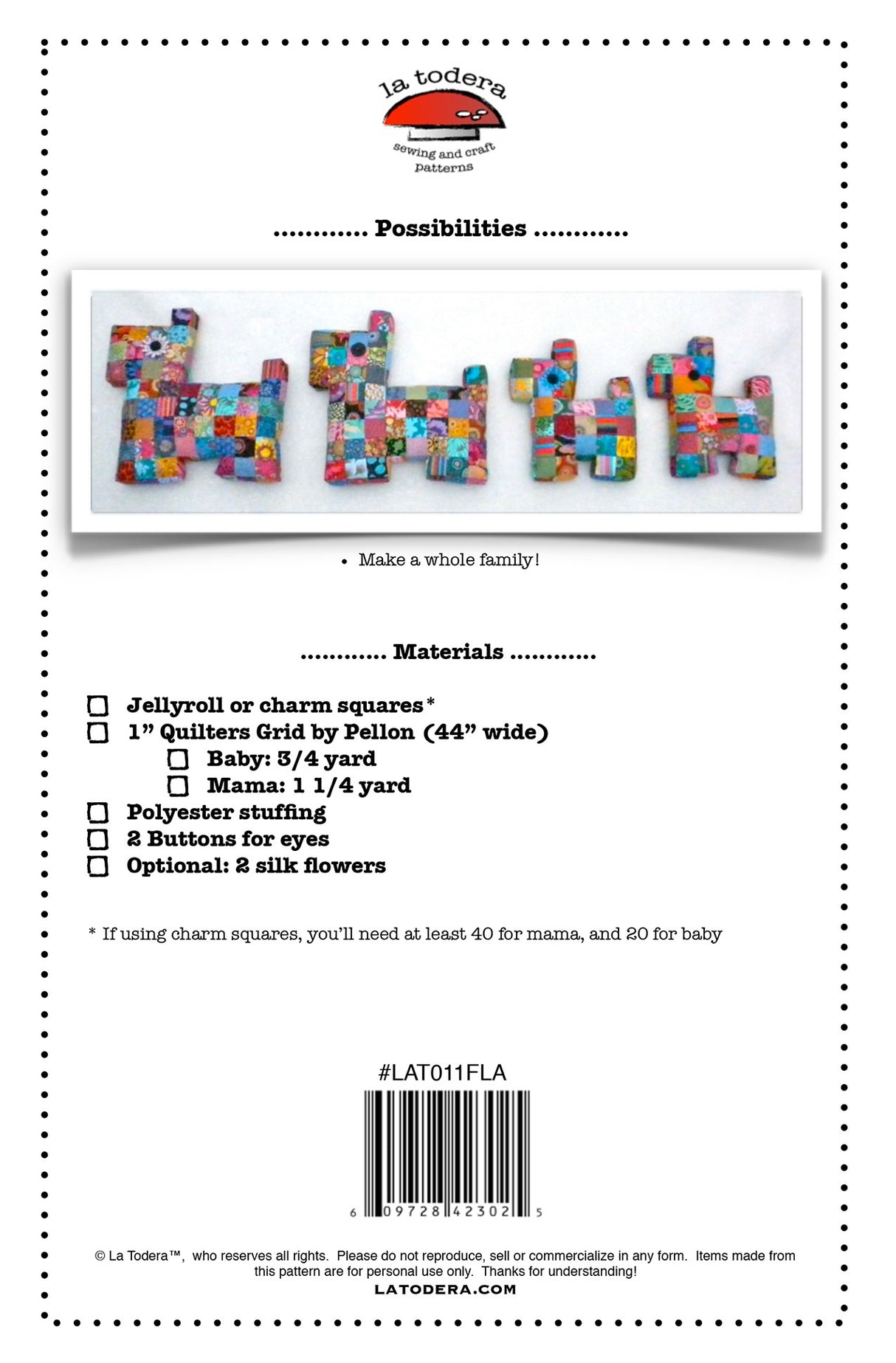 Flatty Dogs Mama & Baby Pillows