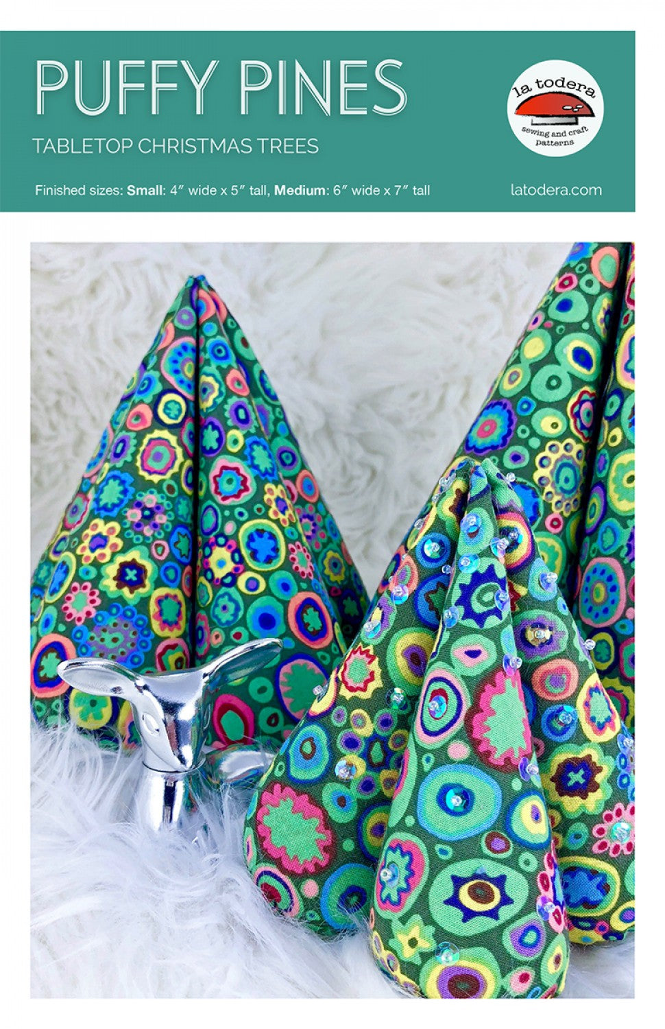 Puffy Pines Tabletop Christmas Trees