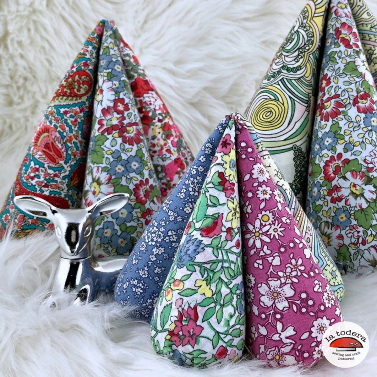 Puffy Pines Tabletop Christmas Trees