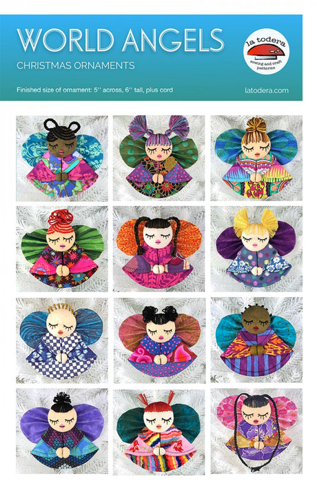 World Angels Christmas Ornaments
