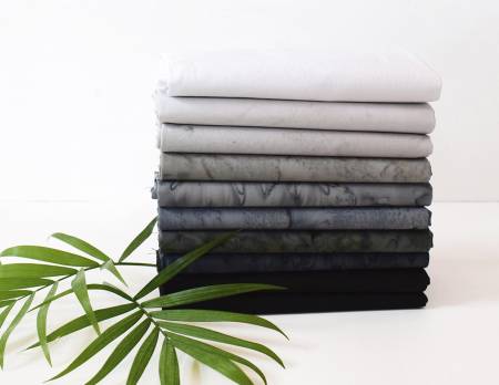 Fat Quarter Lava Tonal Nightfall 10pcs/bundle