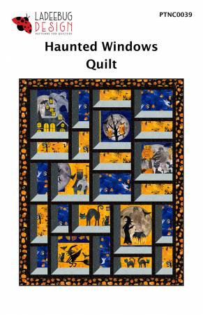Haunted Windows Quilt Pattern by Ladeebug Designs