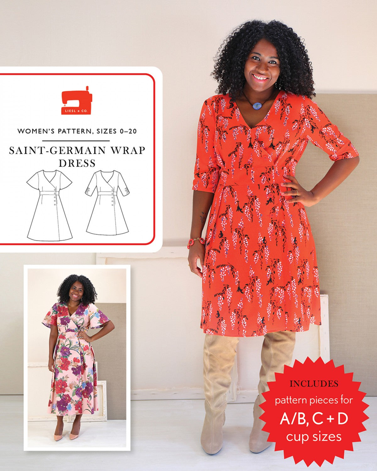 Saint-Germain Wrap Dress