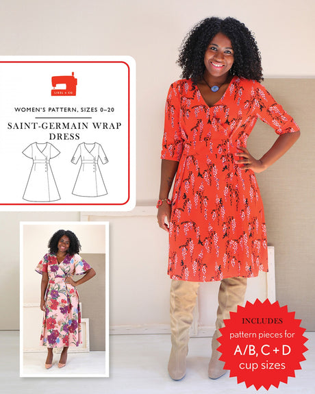 Saint-Germain Wrap Dress