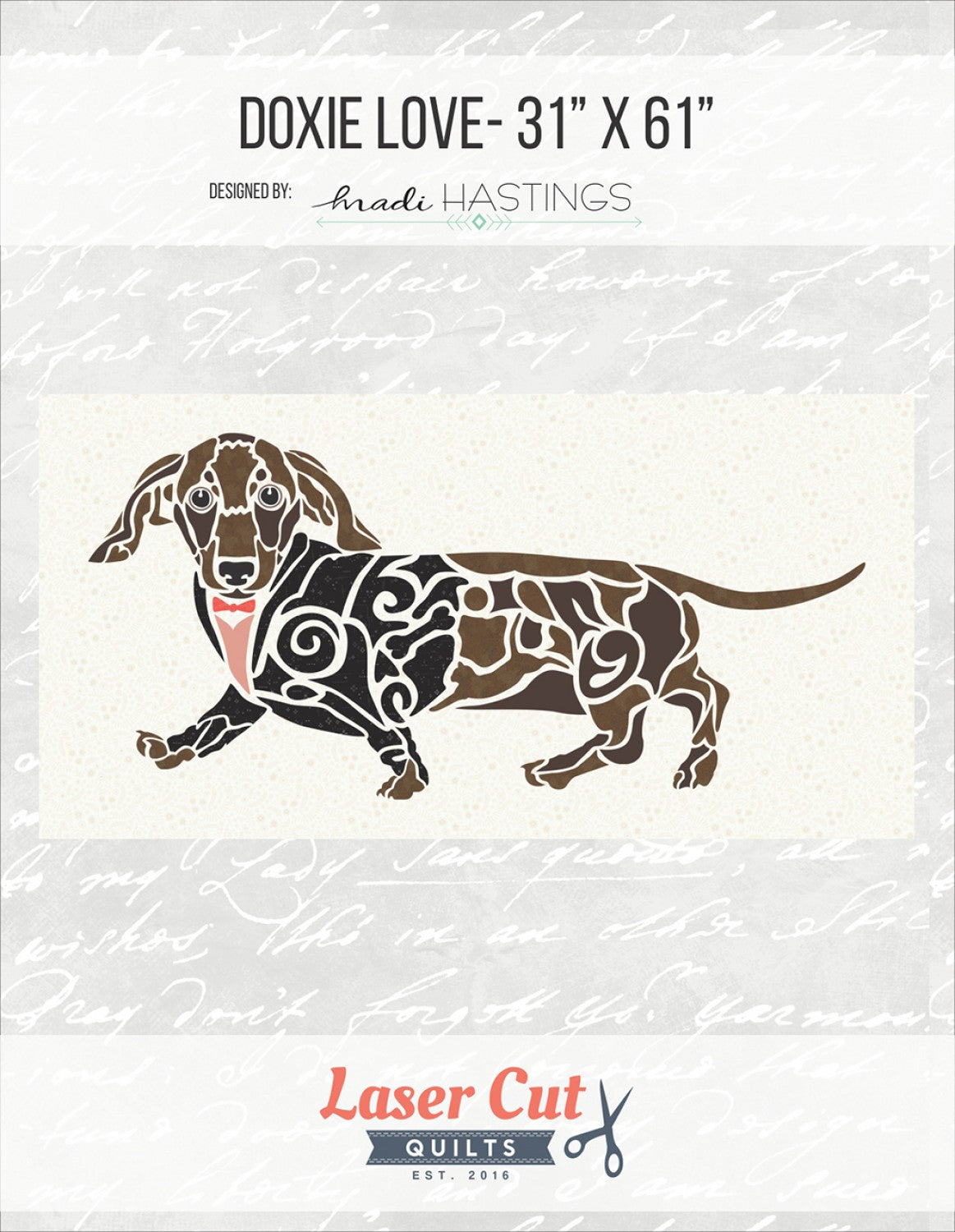 Doxie Love Laser Cut Kit