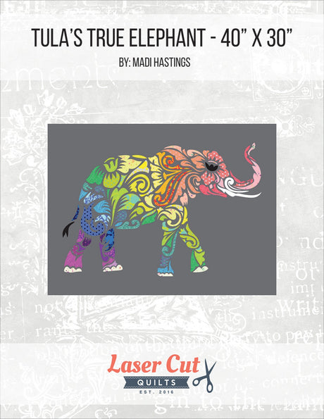Tula's True Elephant Laser Cut Kit