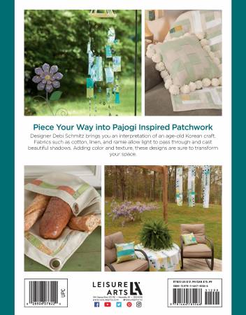 Back of the Leisure Arts Pajogi-Style Patchwork by Leisure Arts