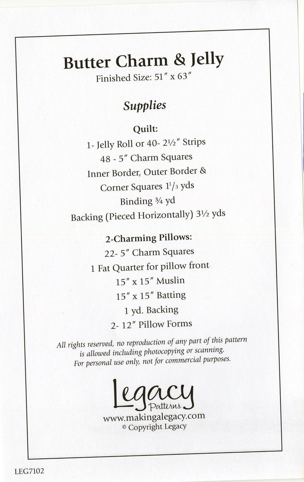 Butter Charm & Jelly