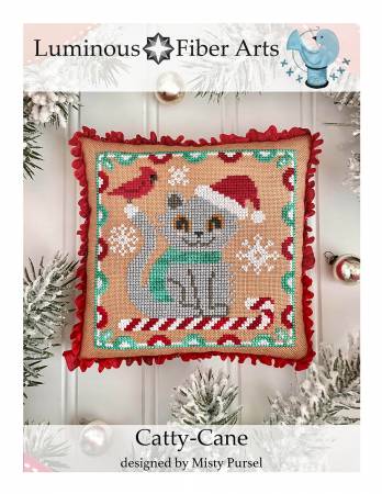 Catty-Cane Quilt Pattern by Luminous Fiber Arts