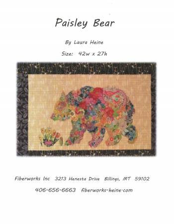 Paisley Bear Collage