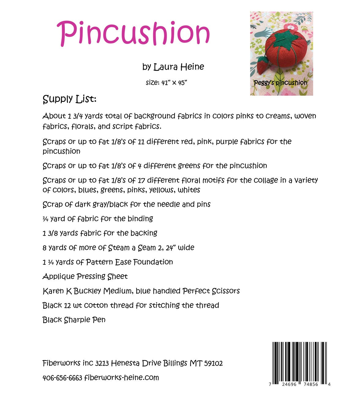 Pincushion Collage