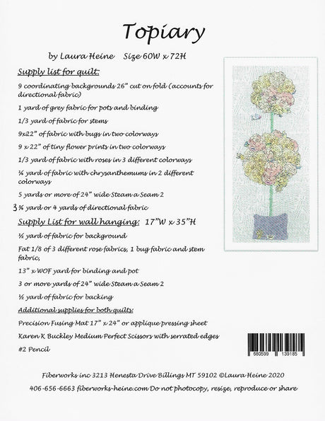 Topiary Collage Quilt