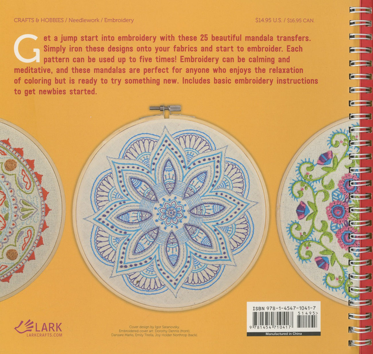 Embroidered Mandalas