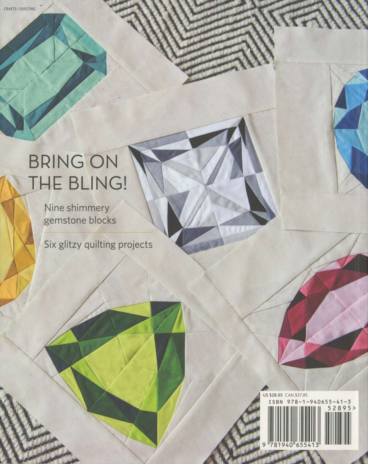 Patchwork Lab: Gemology: Transforming Fabrics into Facets