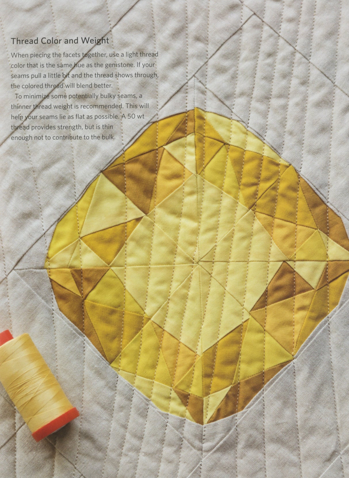 Patchwork Lab: Gemology: Transforming Fabrics into Facets