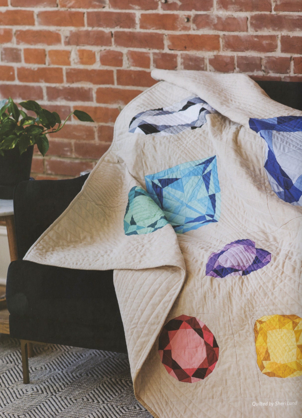 Patchwork Lab: Gemology: Transforming Fabrics into Facets