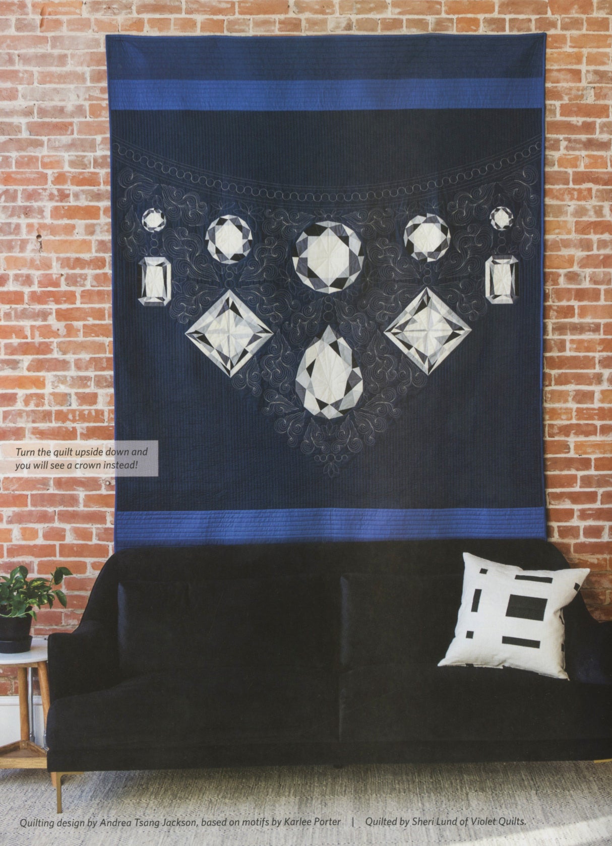 Patchwork Lab: Gemology: Transforming Fabrics into Facets