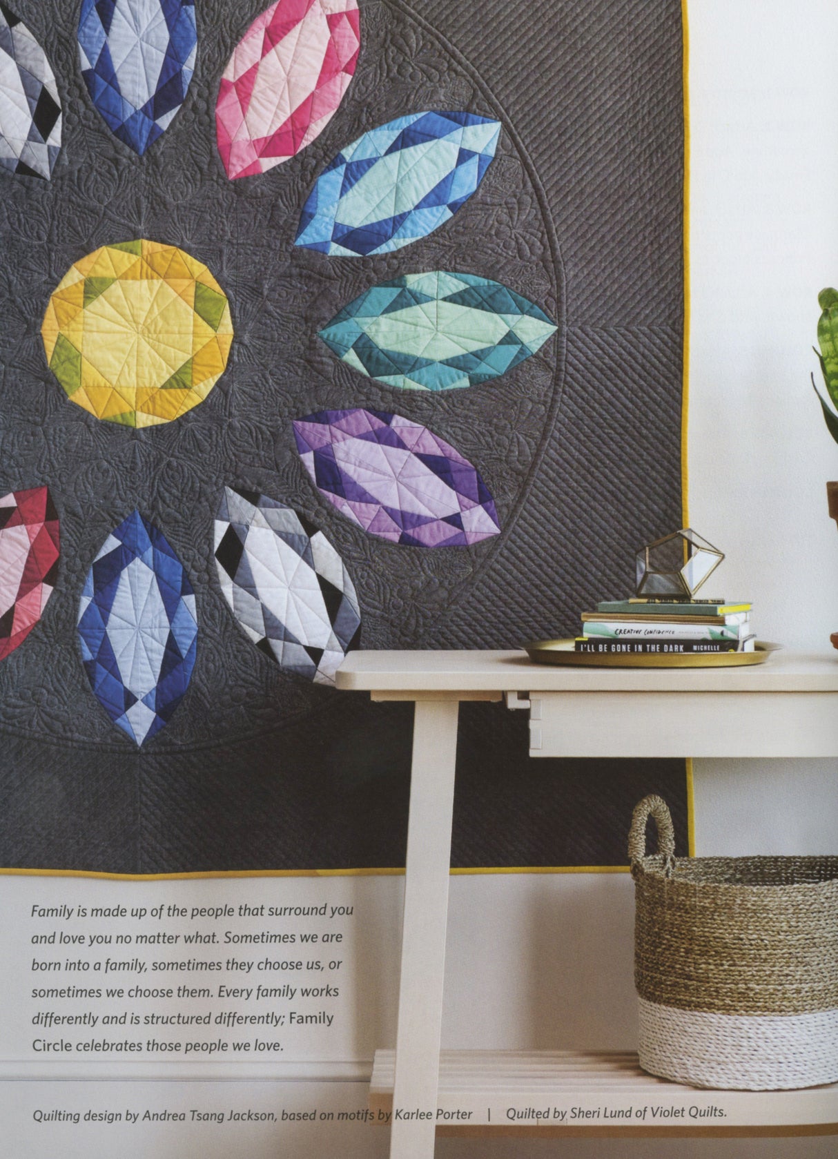 Patchwork Lab: Gemology: Transforming Fabrics into Facets