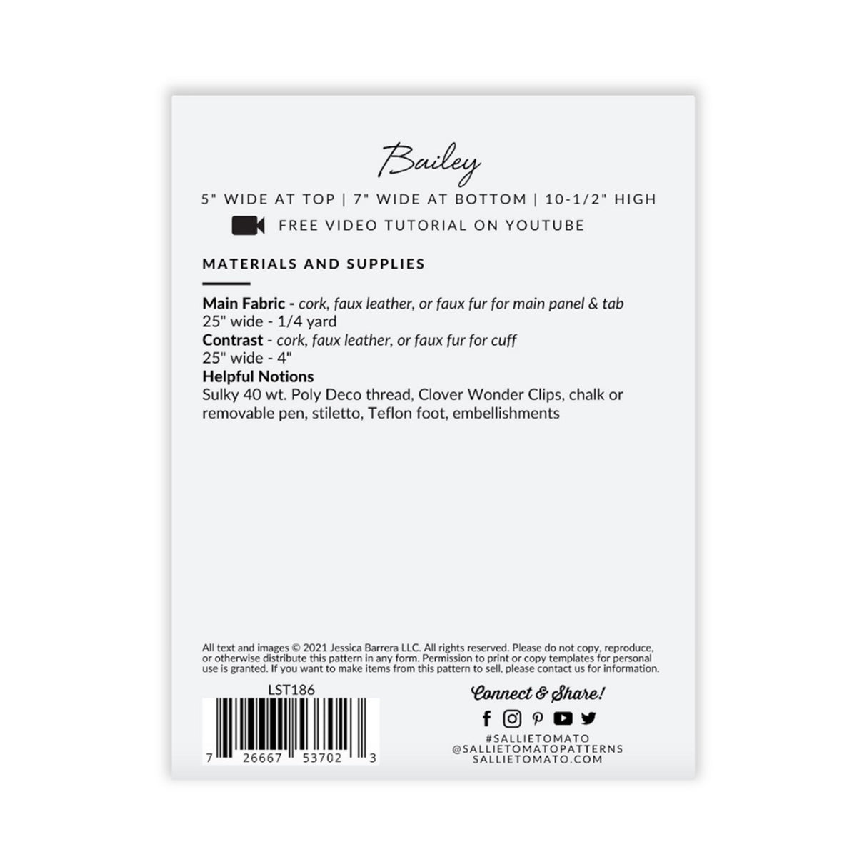 Bailey Quilt Pattern