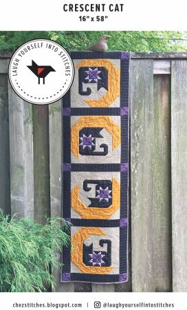 Crescent Cat Pattern by Laugh Yourself Into Stitches