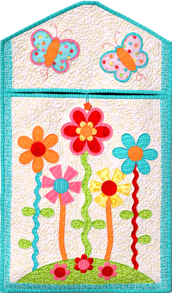 Lazy Daisy Laundry Bag Downloadable Pattern by Kids Quilts