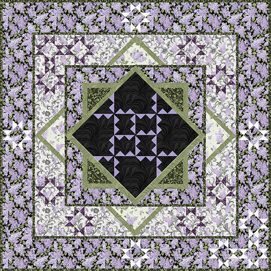 Lilac Garden Quilt Pattern – Quilting Books Patterns and Notions